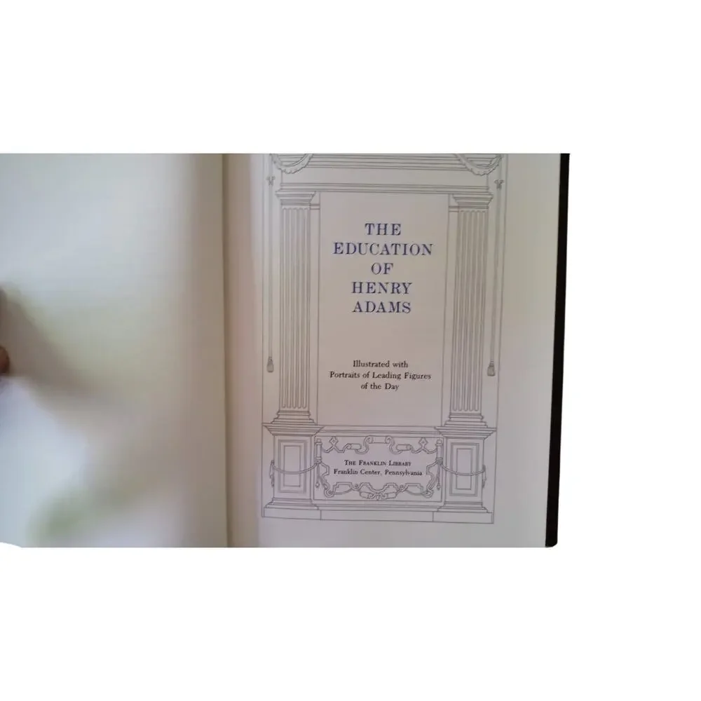 The Education of Henry Adams Franklin Library 1983 Leather Classic Near Mint‎